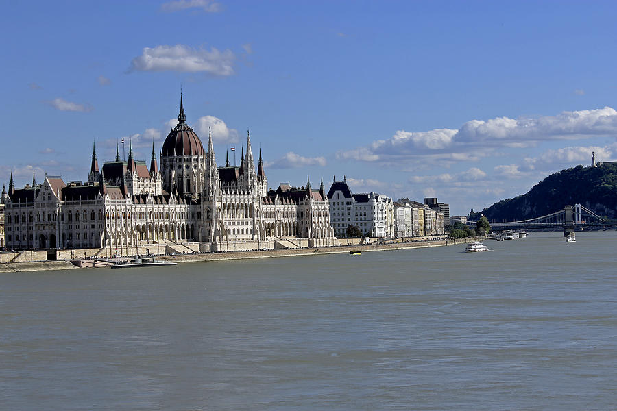 Hungarian Parliament building  #1 Photograph by Tony Murtagh