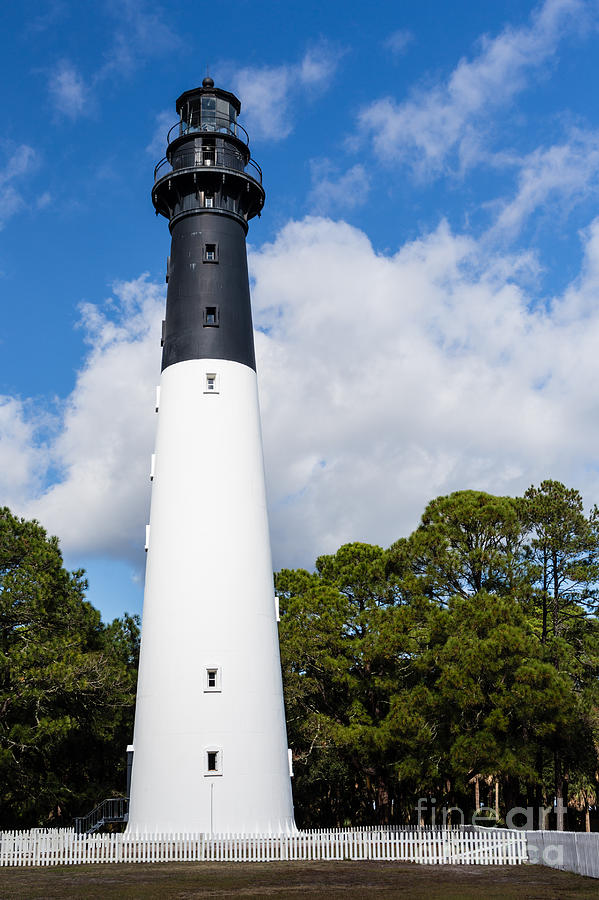 Hunting Island Lighthouse Hunting Island South Carolina #1 Photograph by Dawna Moore Photography