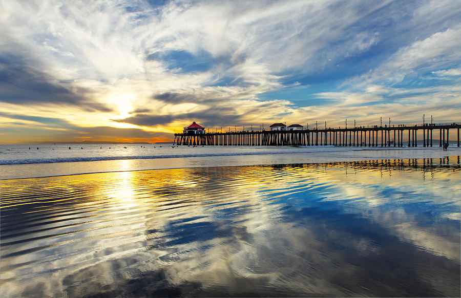 Huntington Beach Photograph by Kevin D Haley - Fine Art America