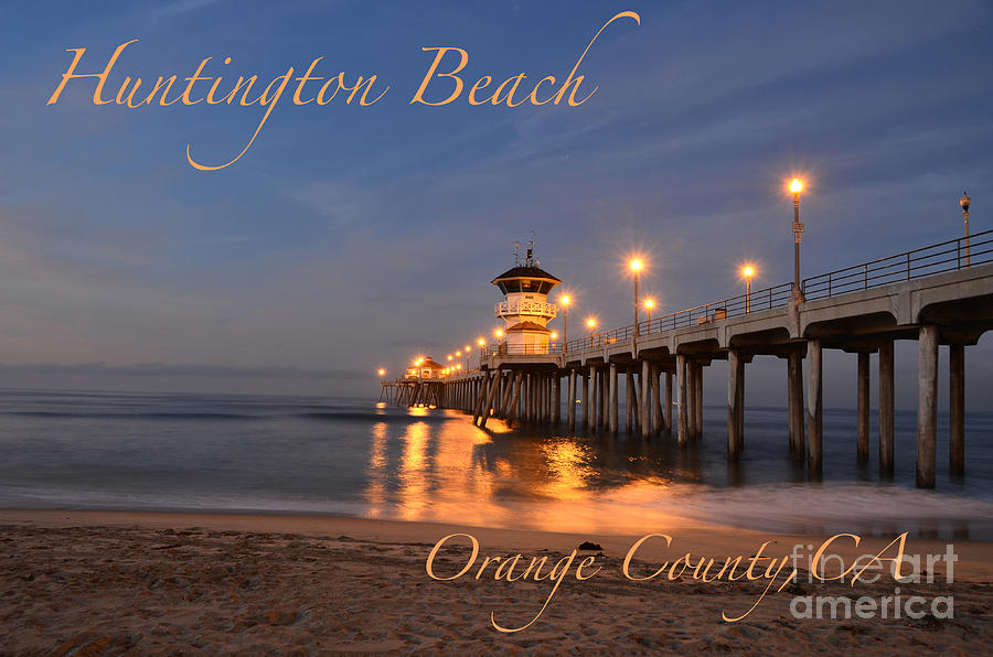 Huntington Beach Morning #1 Photograph by Timothy OLeary