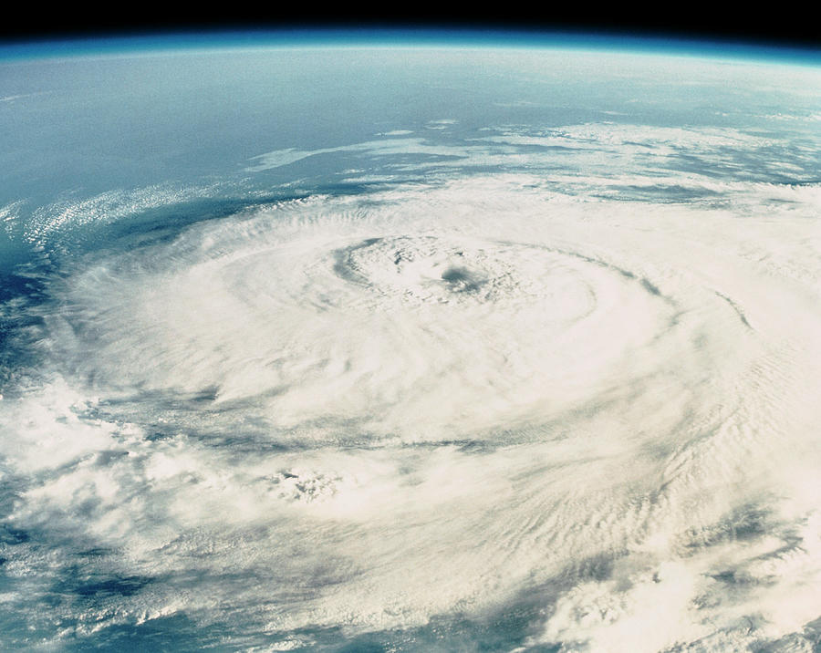 Hurricane Elena #1 Photograph by Nasa/science Photo Library