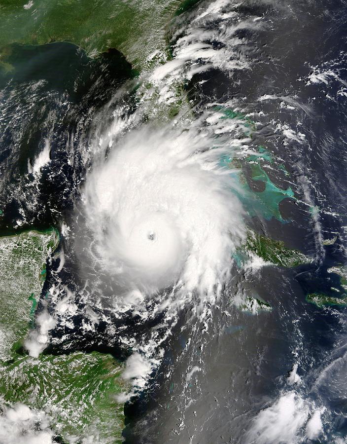 Hurricane Gustav #1 Photograph by Nasa/science Photo Library