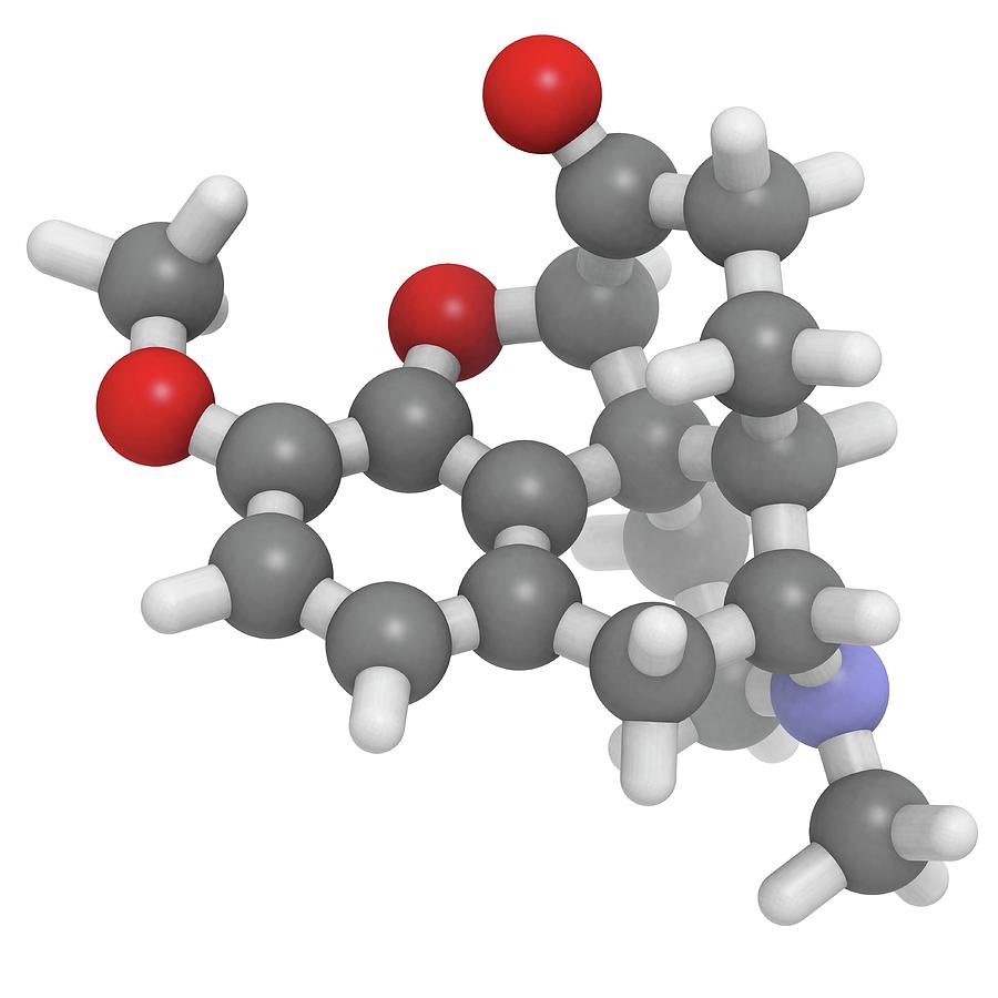 Hydrocodone Opioid Analgesic Drug #1 Photograph by Molekuul/science Photo Library
