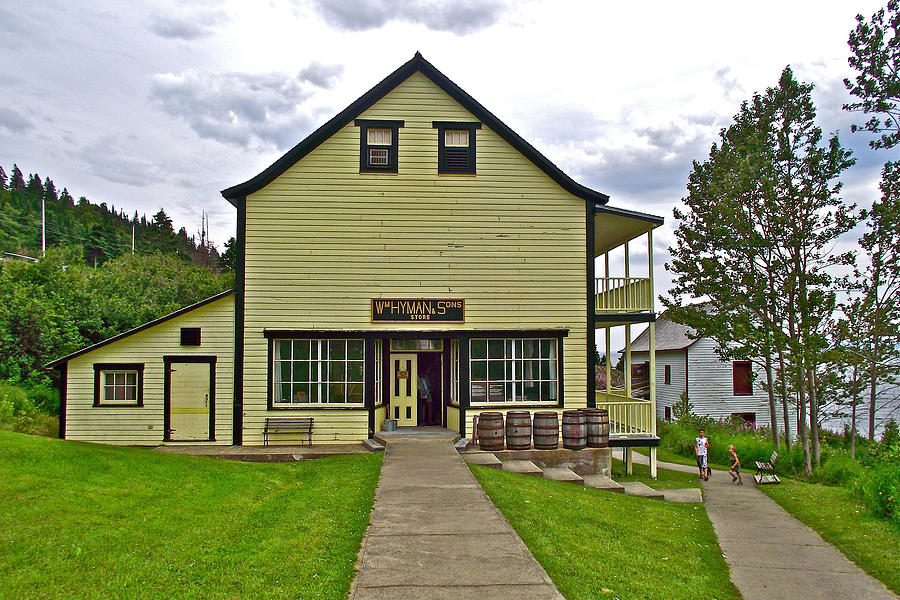 Hymans Store in Grande-Graves in Forillon National Park, Quebec, Canada Photograph by Ruth Hager