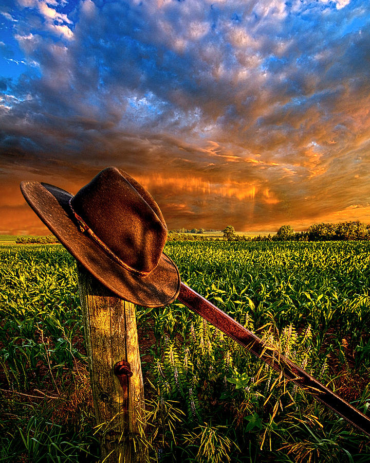Hat Photograph - I Was Here #1 by Phil Koch