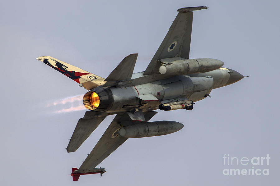 Iaf F-16a #1 Photograph by Nir Ben-Yosef