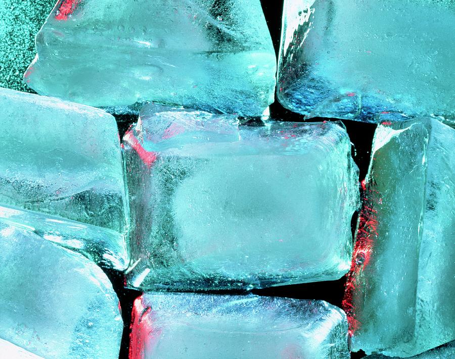 Ice Cubes #1 Photograph by Adam Hart-davis/science Photo Library