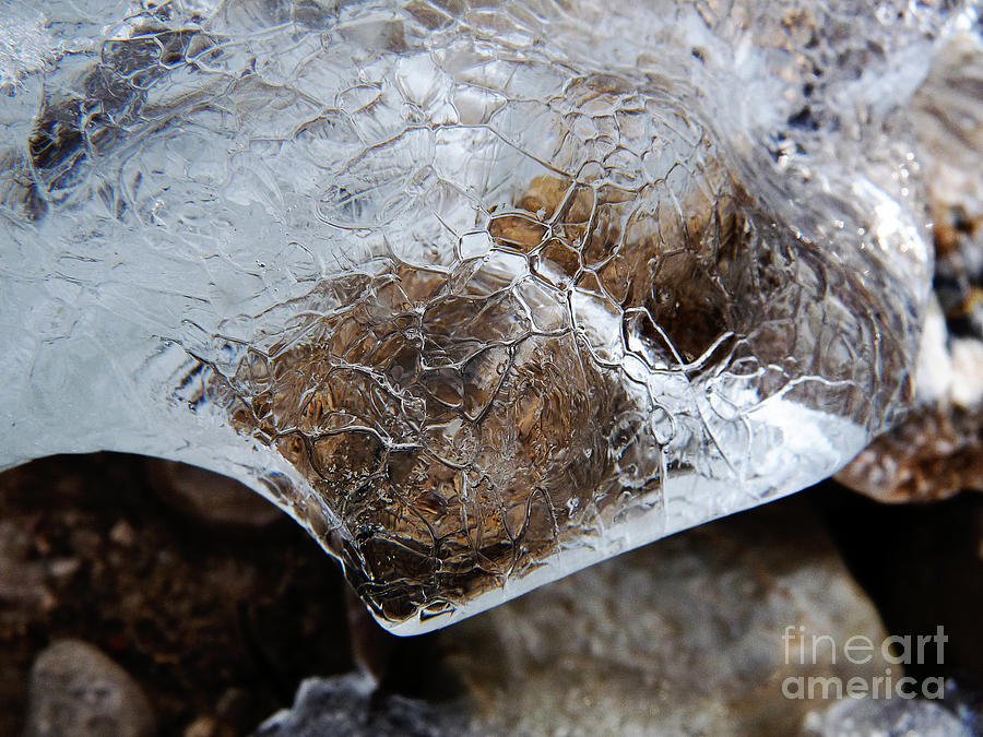 Winter Photograph - Ice #2 by Fabian Roessler