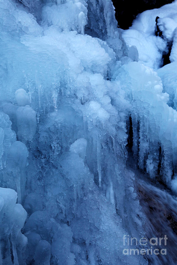 Winter Photograph - Ice fall #2 by Fabian Roessler