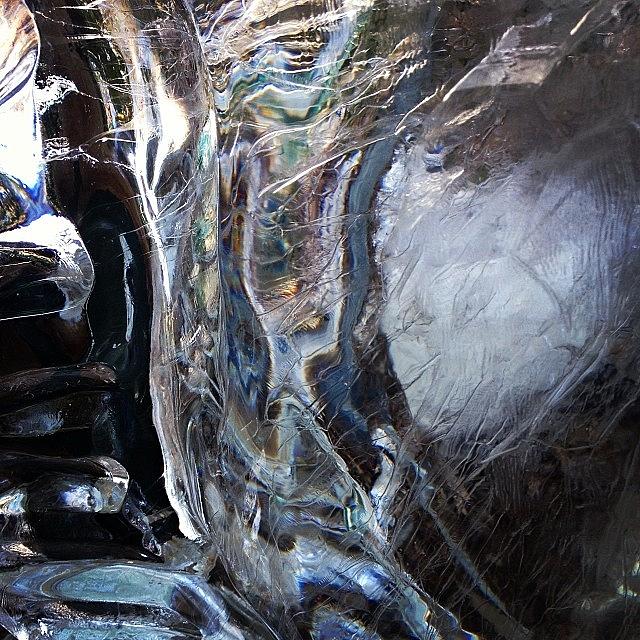 Ice Sculpture #1 Photograph by Jill P