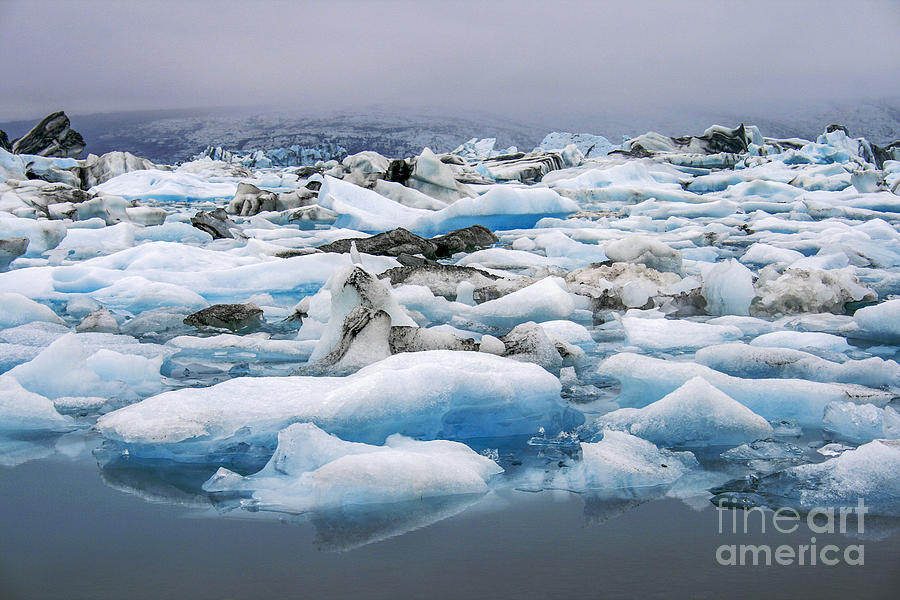 Iceberg lake Photograph by Patricia Hofmeester