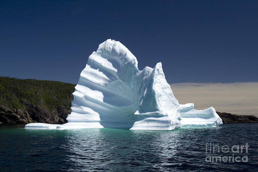 Iceberg #1 Photograph by Liz Leyden