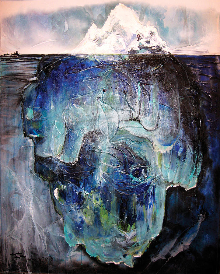 Iceberg Painting - Iceberg #1 by Tanya Kimberly Orme