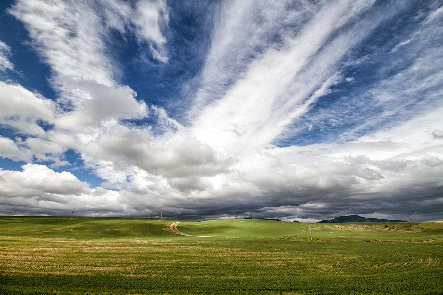 Idaho sky #1 Photograph by Marzena Grabczynska Lorenc