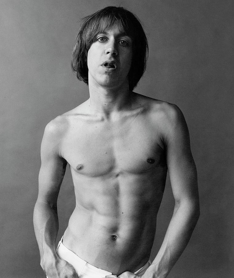 Iggy Pop Shirtless Photograph by Peter Hujar Iggy Pop Shirtless Photograph by Peter Hujar