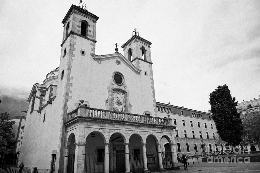 Iglesia Photograph - Iglesia de Sant Pere Nolasc Barcelona Catalonia Spain #1 by Joe Fox