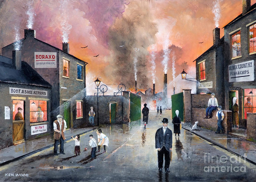 Images Of The Black Country - England Painting by Ken Wood