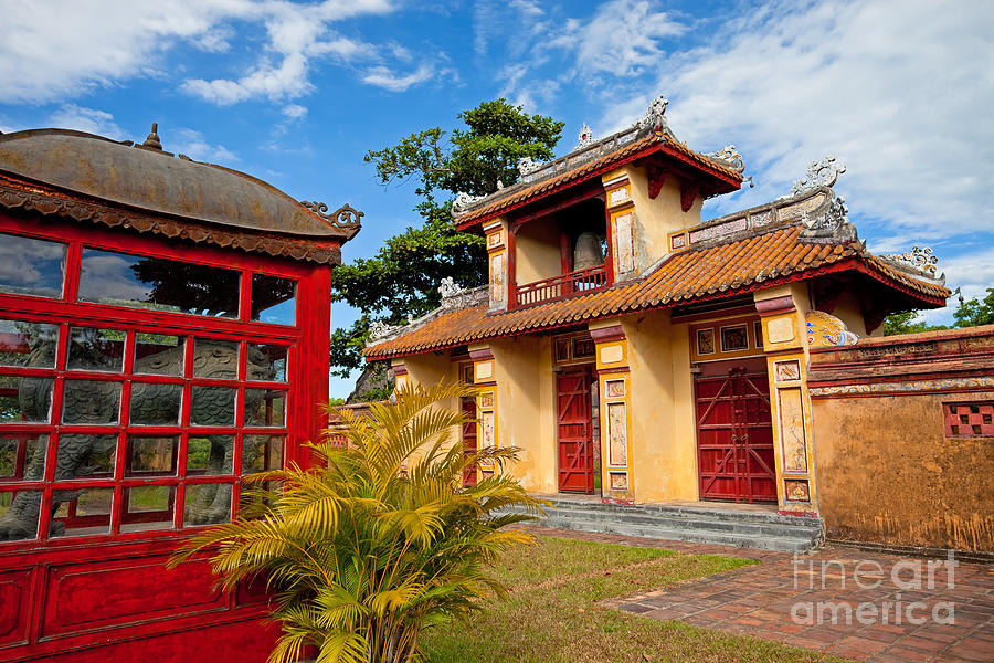 City Photograph - Imperial City of Hue Vietnam #1 by Fototrav Print