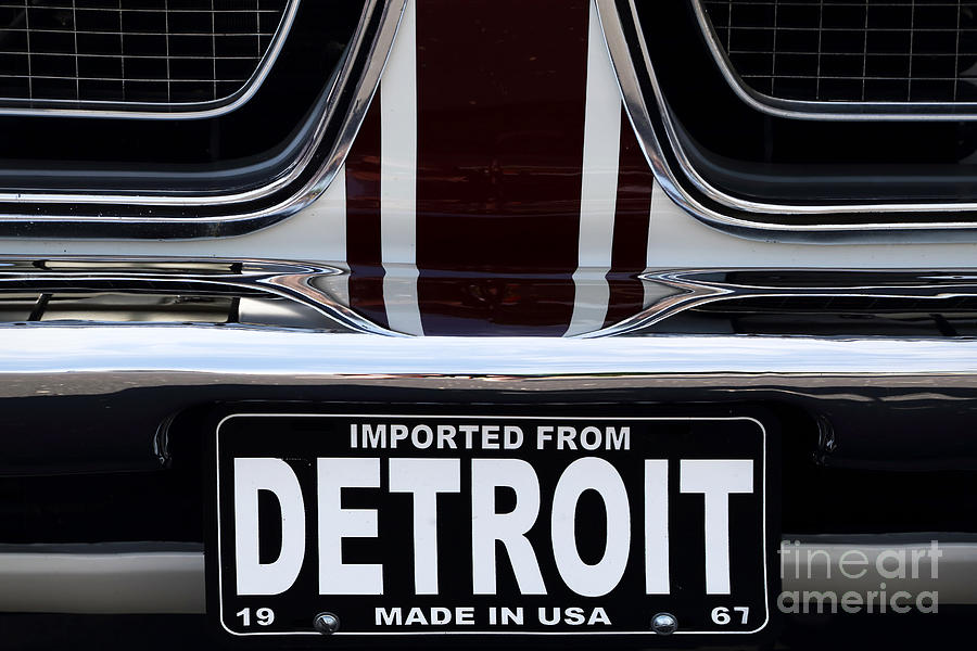 Imported from Detroit #1 Photograph by Dennis Hedberg