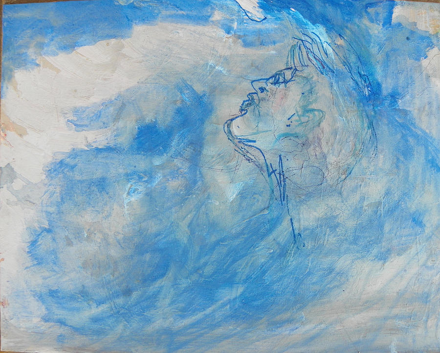 In the Clouds #1 Painting by Judith Redman