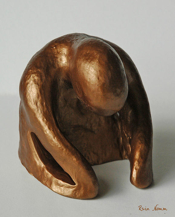 Inconsolable #1 Sculpture by Rein Nomm