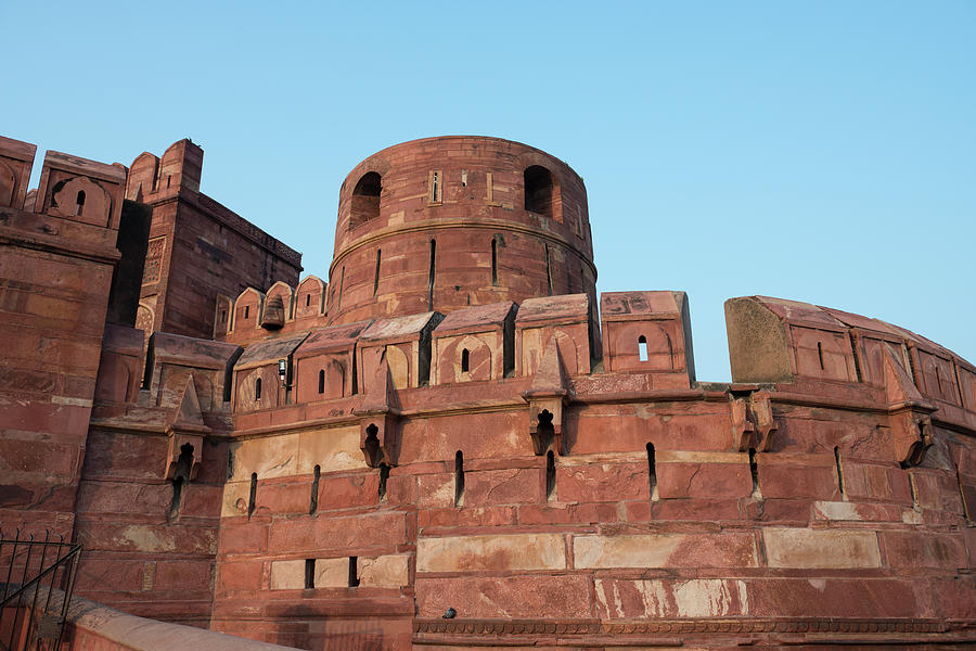 India, Agra The Red Fort Of Agra This Photograph by Cindy Miller ...