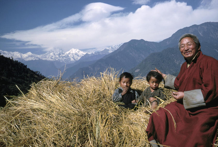 India Sikkim, 1969 #1 Photograph by Granger
