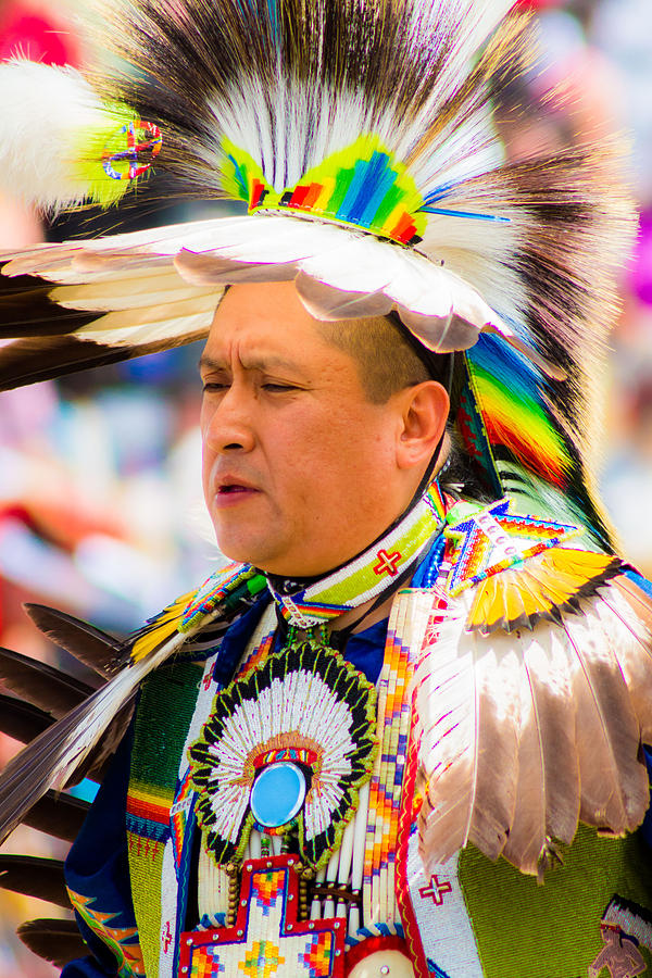 Indian Pow Wow 7 Photograph by Ronald Hunt - Pixels