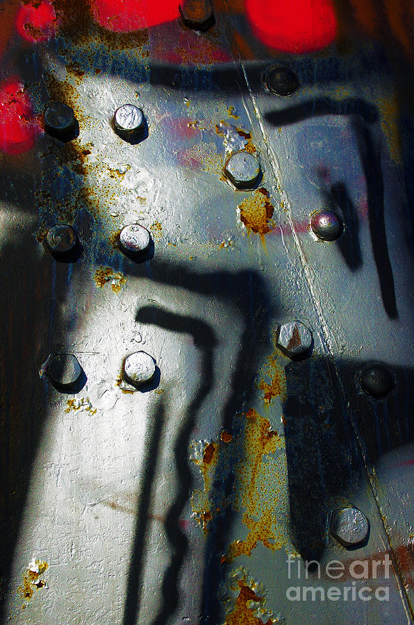 Vintage Photograph - Industrial Detail #1 by Carlos Caetano