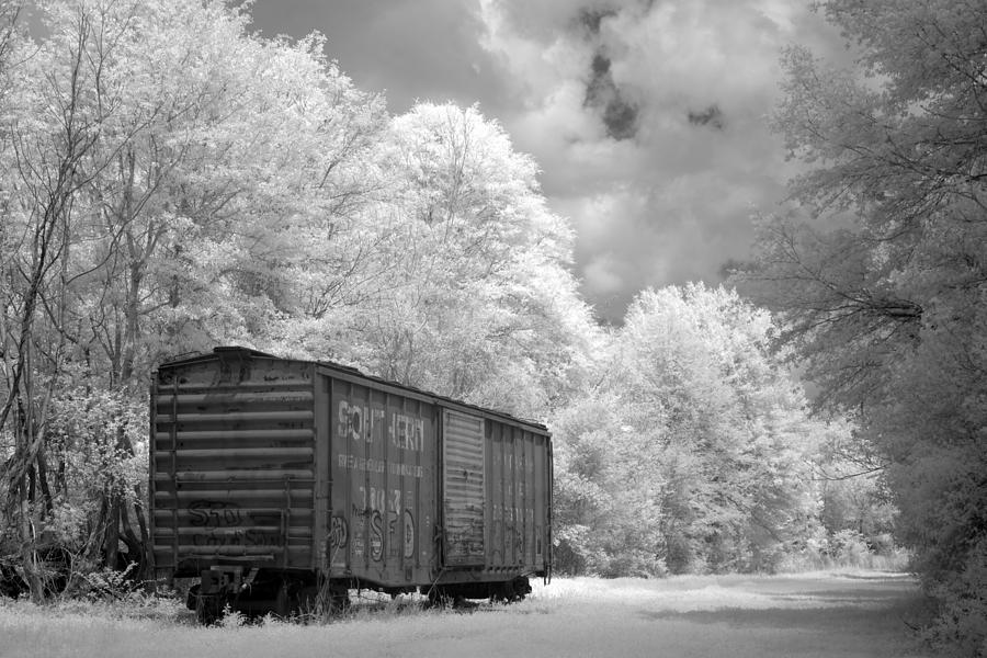 Infrared View of rural Alabama #1 Photograph by Carol M Highsmith