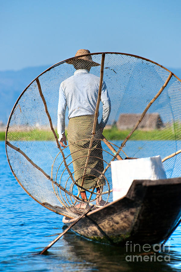 Inle lake - Myanmar #1 Photograph by Luciano Mortula