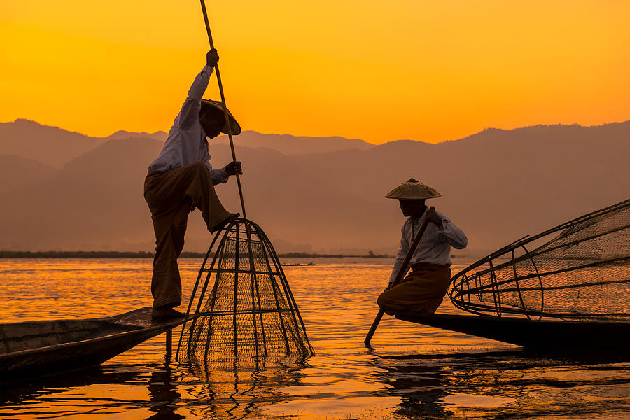 Inle lake Myanmar #1 Photograph by Ugurhan