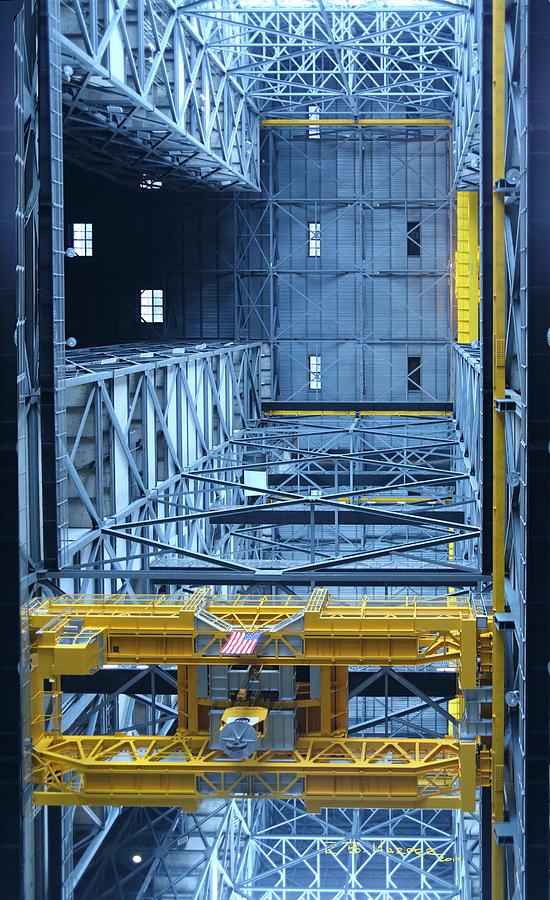 Inside the Vehicle Assembly Building #2 Photograph by R B Harper