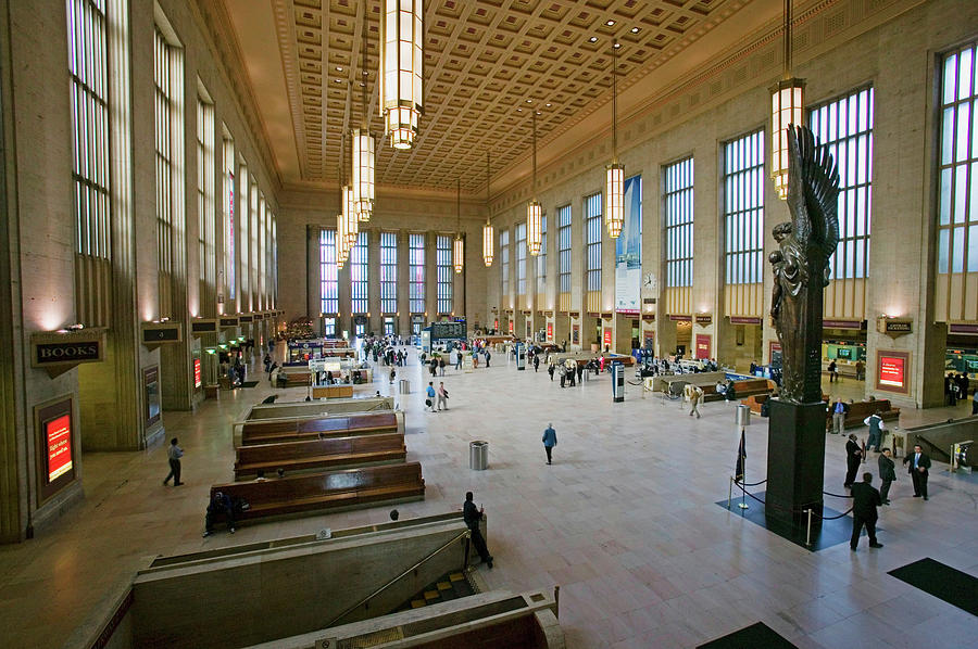 Interior View Of 30th Street Station #1 Photograph by Panoramic Images