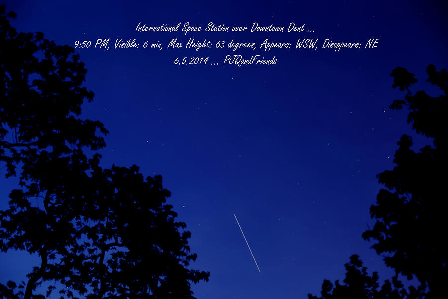 International Space Station #1 Photograph by PJQandFriends Photography
