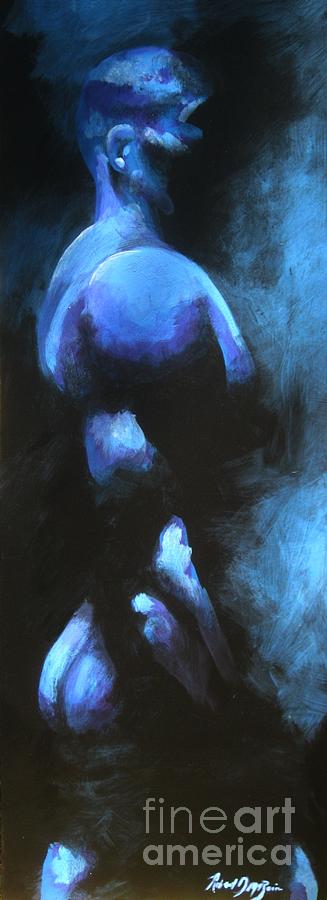 Into the Dark #1 Painting by Robert D McBain
