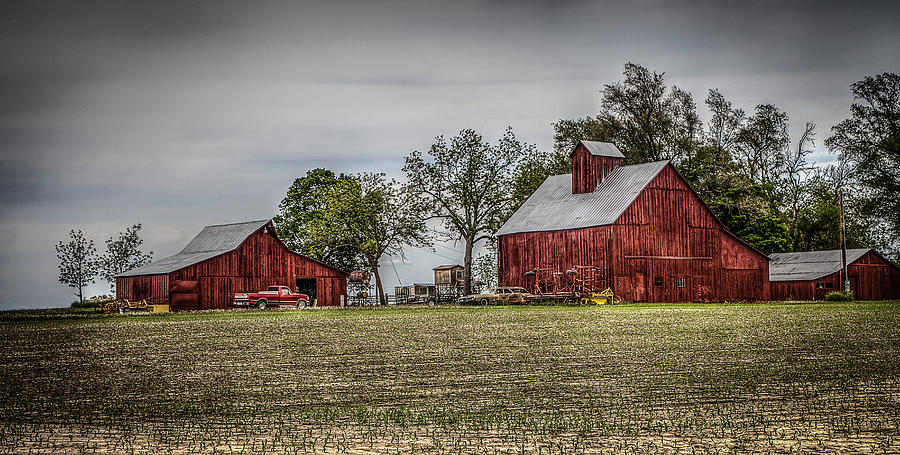 Iowa Farm #1 Photograph by Ray Congrove