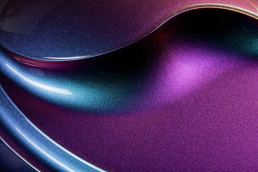 Iridescent Paint #1 Photograph by Pascal Goetgheluck/science Photo
