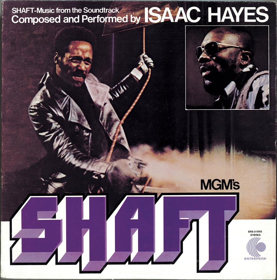 Funk Digital Art - Isaac Hayes -  Shaft #1 by Concord Music Group