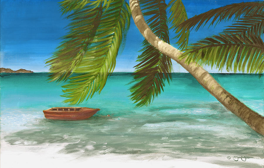 Island Breeze #1 Painting by Jamin Huber - Fine Art America