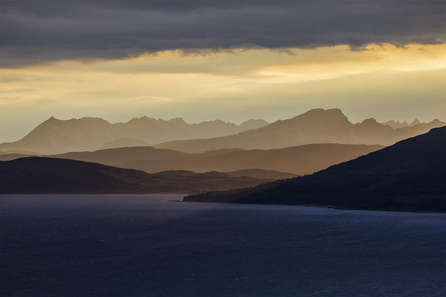 Sunset Photograph - Isle of Skye Sunset #1 by Derek Beattie