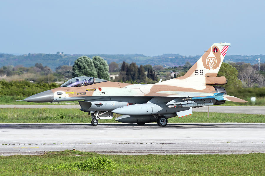 Israel Air Force F-16c Block 40 Barak #1 Photograph by Daniele Faccioli