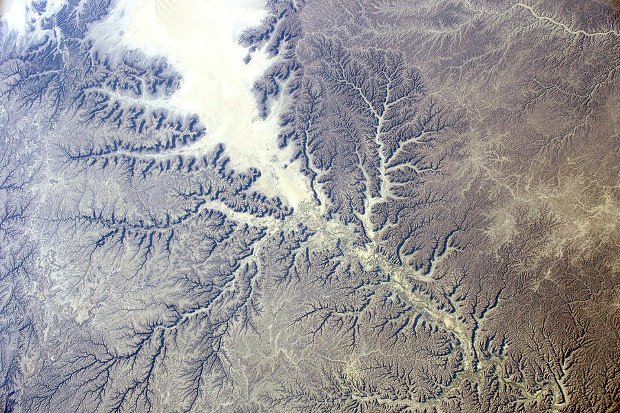 Iss Image #1 Photograph by Nasa/science Photo Library