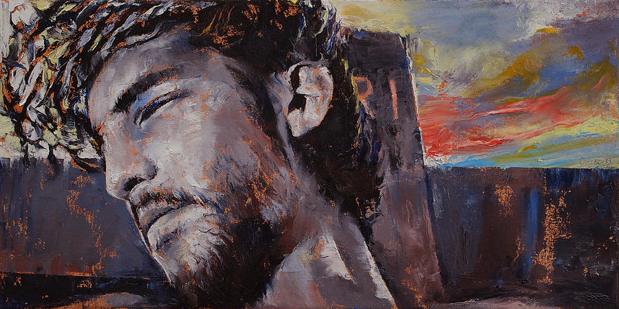 It Is Finished Painting by Michael Creese
