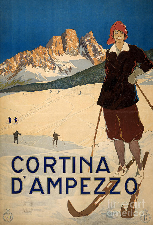 Vintage Photograph - Italian Travel Poster #1 by Granger