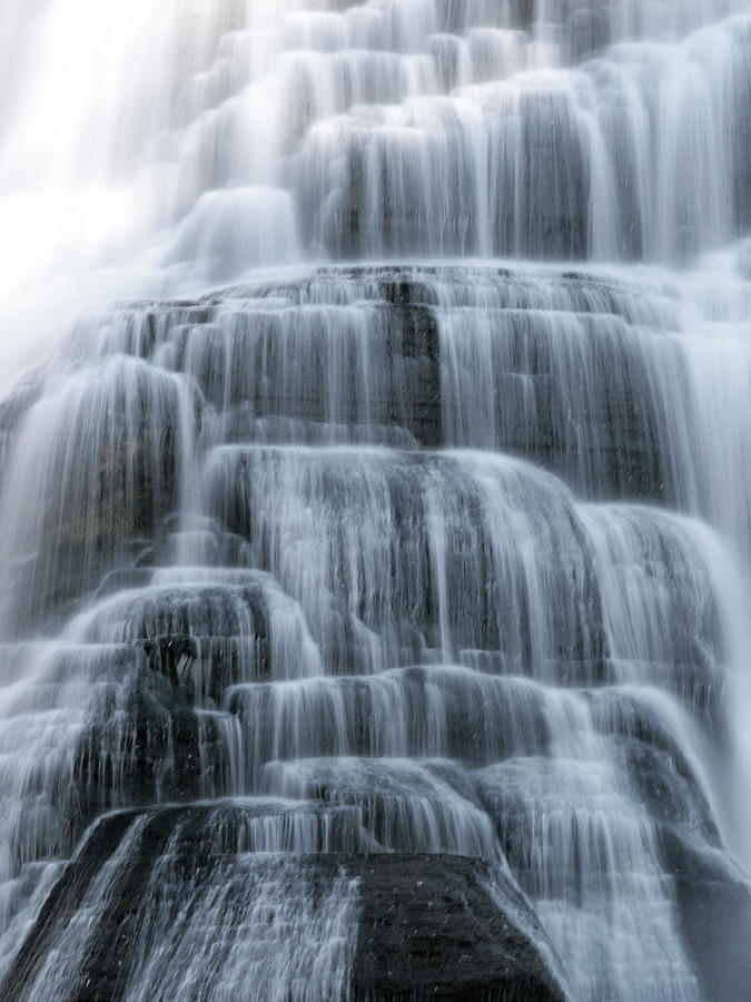 Waterfall Photograph - Ithaca Water Falls New York Panoramic Photography #1 by Paul Ge