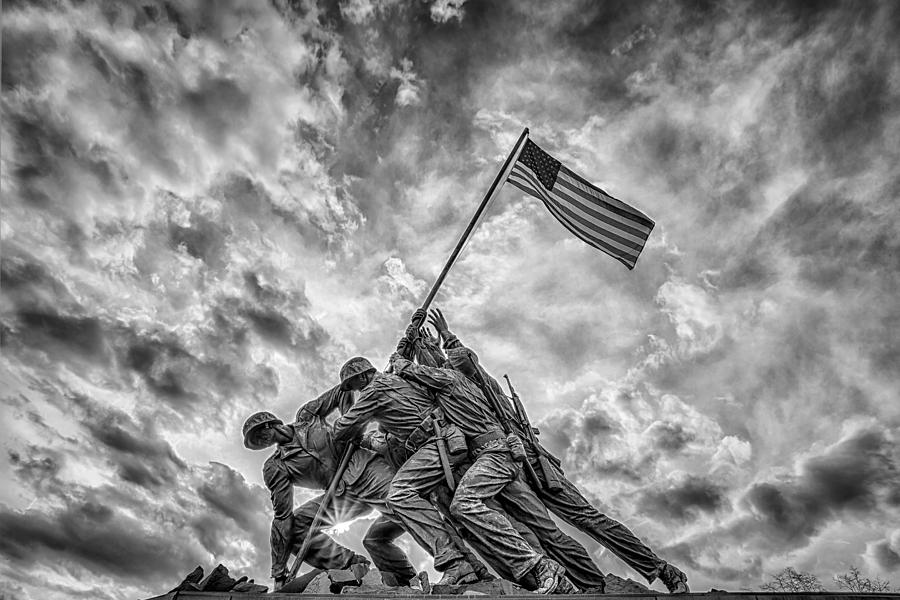 Iwo Jima Memorial #1 Photograph by Susan Candelario