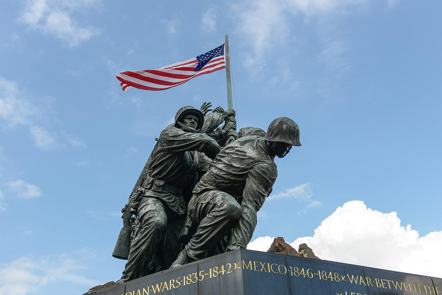 Iwo Jima Washington DC #1 Photograph by Brandon Bourdages