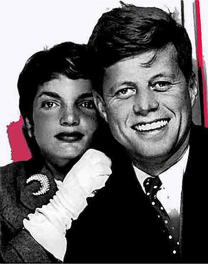 Jackie And Jack Kennedy In A Photo Booth Snap No Known Location 1953-2013 #1 Photograph by David Lee Guss