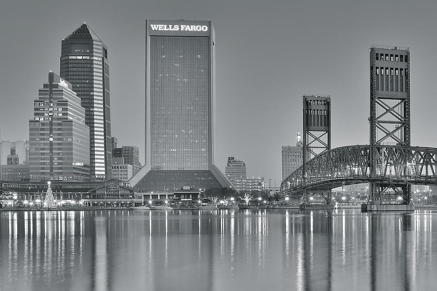 Jacksonville Black and White #1 Photograph by Frozen in Time Fine Art Photography